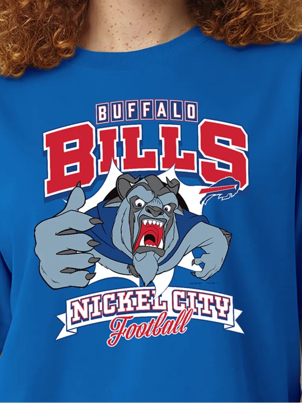 NFL x Disney Buffalo Bills Shirt M - Picture 2 of 8